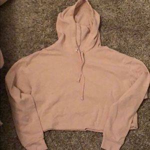 Cropped hoodie